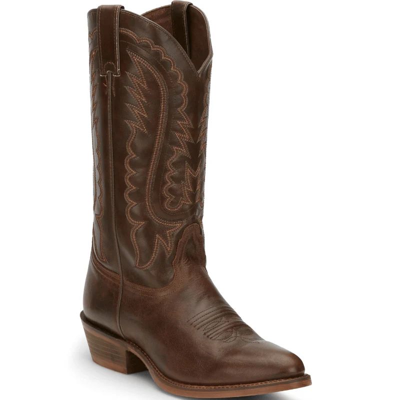 MEN'S HERO JACKPOT BROWN WESTERN BOOTS NB5551-Brown