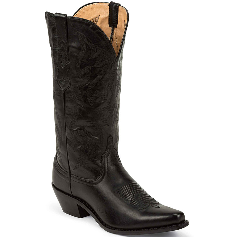 WOMEN'S LANTANA BLACK SNIP TOE COWGIRL BOOTS NL1602-Black