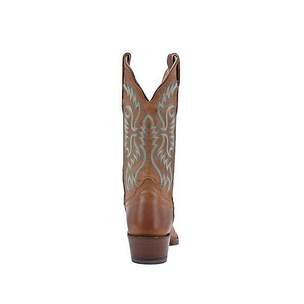 WOMEN\'S BLUEBONNET TAN SNIP TOE WESTERN BOOTS NL5009-Tan